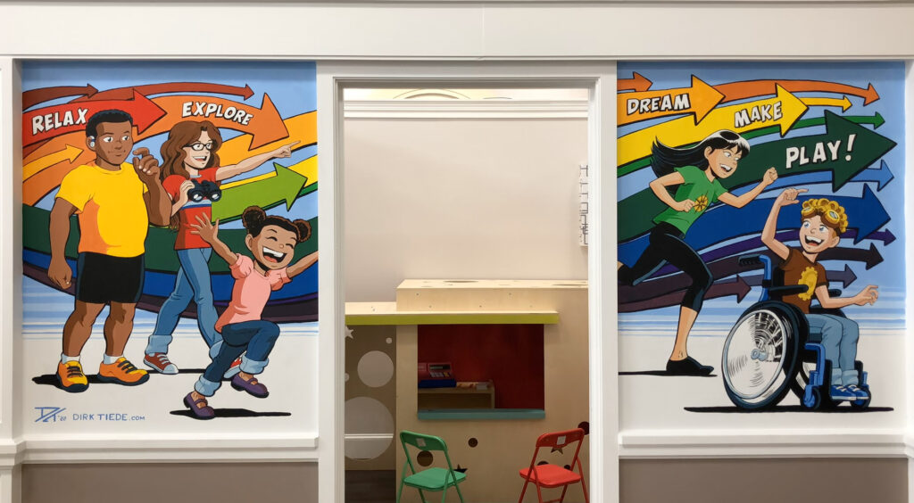 North Shore Children's Museum, lobby